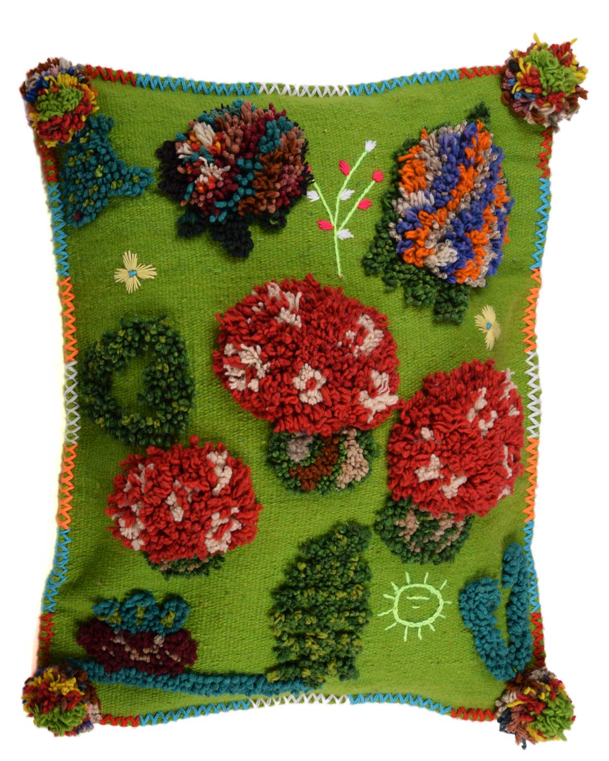 Housse de coussin sous-bois
