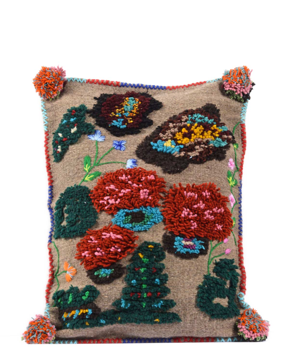 Housse de coussin sous-bois