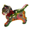Tapis chat fait main en laine - handwoven cat rug