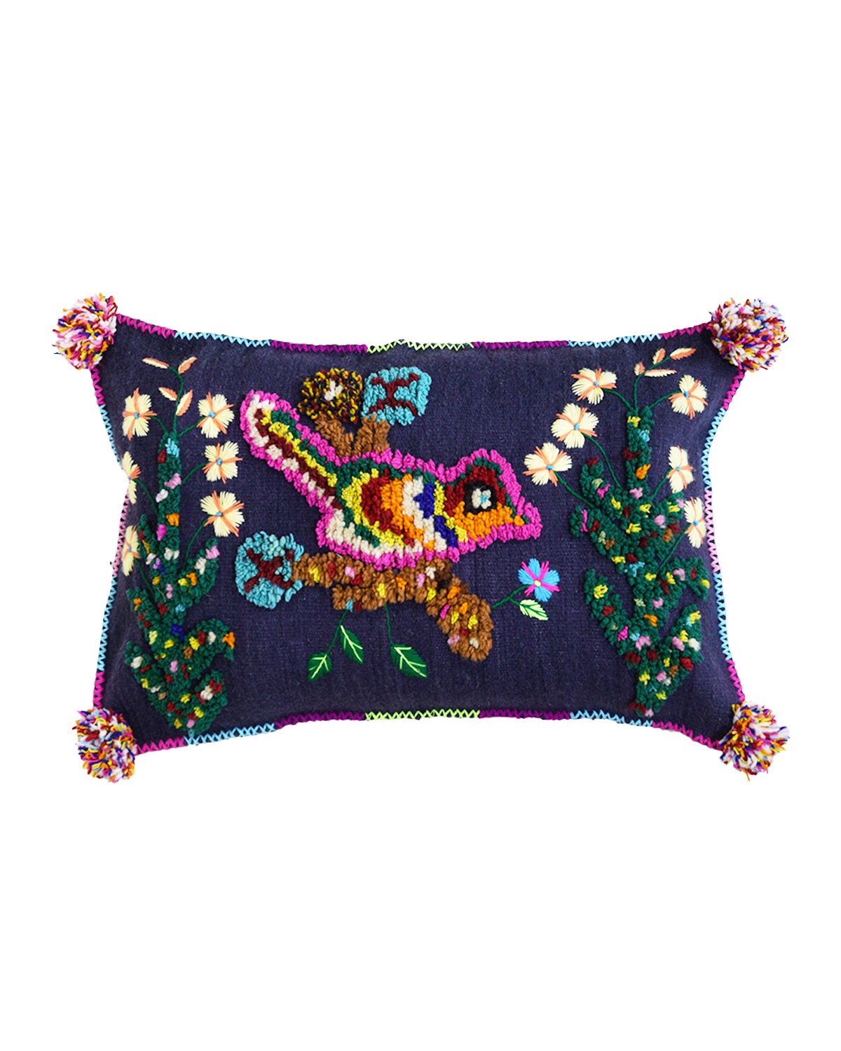 Housse de coussin Oiseau rectangulaire - Image 3